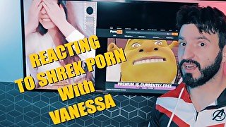 Reacting to Pornhub - SHREK EDITION Vanessa June (REACTION)