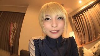 Incredible Japanese Mihono Sakaguchi masturbate her pussy