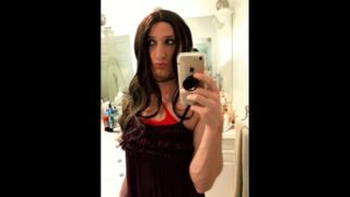 Crossdresser Rolling Her Eyes (Loop)