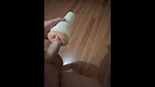 Fleshlight fucked Hard! Intense cumshot