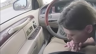 PUBLIC Blowjob in a Parking Lot Cum Gargle