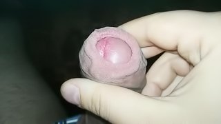 Дрочу член. Крупный план. Masturbation. Close-up.