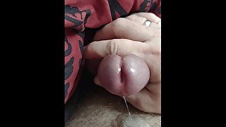 Cockring and cumming