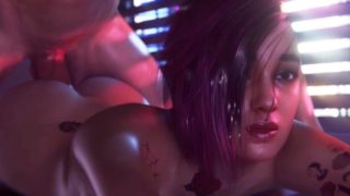 Cyberpunk 2077 Judy Alvarez Pronebone Anal Pounding (loop)