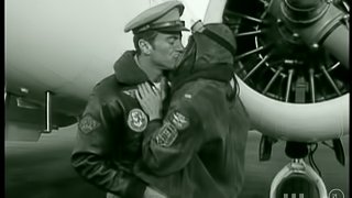 Old School Hardcore as a Fighter Pilot Fucks a Babe in Uniform