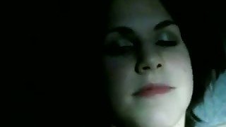 Cumming all over my girlfriend's face in front of a camera