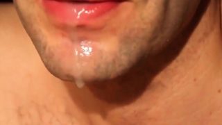 fruit fuck and self swallow - the best comes after cumming