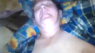 Small hairy cock and cumming eating hairy pussy inside