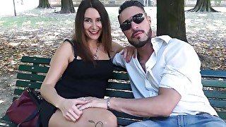 AMATEUREURO - Superb Italian Babe Debby Love Has Amazing Hardcore Anal With Stud