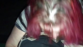 Part two red head sucking my dick