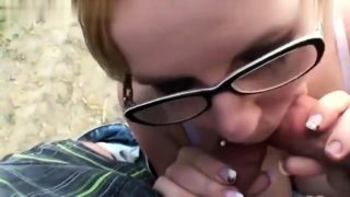 August POV Blowjob Handjob Cum in Mouth