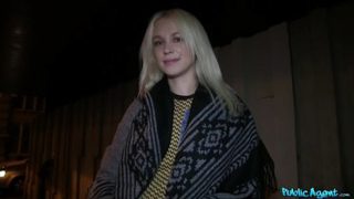 Blonde Russian loves a public fuck