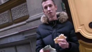 Street food connoisseur gets fucked by a stranger