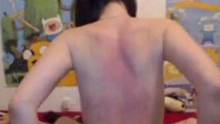 Caning Her Back Spanking Tits 1