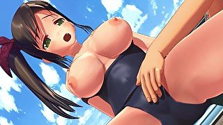 Hentai 3D hot teen porn video