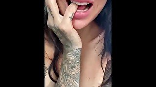 with sexy lingerie dancing and playing with my clitoris Susy Gala