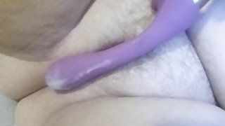 Creamy quick cum! Soft moans. Cum in my pussy!