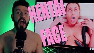 Real Life Hentai - Alien Penetrate Blonde Huge Boobs Lady Side to Side (REACTION)