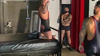 Master with Viktor Rom Bareback Hot fuck session in the fetish club