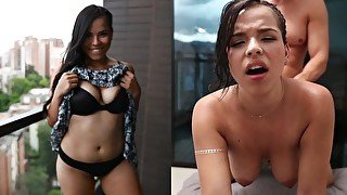 NICHE PARADE - Somewhere In Colombia, Max Cartel Runs Into Alisson Brooks And Convinces Her To Fuck