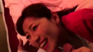 japanese cheating girl blow job