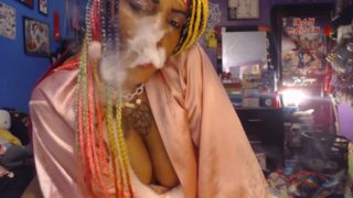 Ebony Domme Dominatrix Smoking Fetish