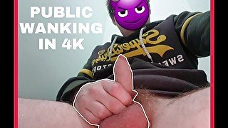 SEXY WANKING AND PUBLIC PISSING (4K QUALITY)