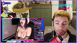 Beautiful Anime E Girl Ahegao while Fingering her Sexy Asshole  Hottest Girl REACTION