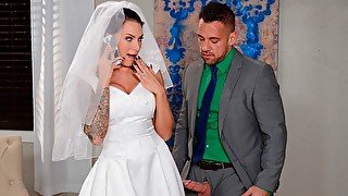 Anal sex before the wedding with a hot bride Juelz Ventura