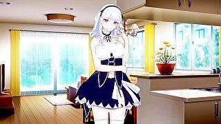 Azur Lane: SEXY MAID DIDO AT YOUR SERVICE (3D Hentai)