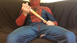 Spider-Man Bat Anal Fuck & Jerkoff 2 Cum