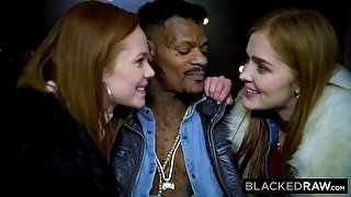 blackedraw two beauties get laid giant big black dick on bus! - high-resolution porn 1080p