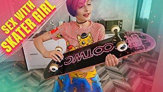 Sex with Skater Girl (FULL) FIND ME ON FANSLY  -  MYSWEETALICE