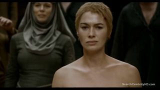 Lina hedi nude as cersei in the game of thrones