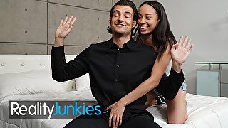 Reality Junkies - Alexis Tae's Desire To Fuck A Cop Comes True When She Meets Her New Stepdad