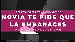 ROLEPLAY NOVIA TE PIDE QUE LA EMBARACES  RELATO ASMR INTERACTIVO [ROMANCE] ARGENTINA