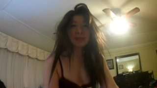 Asian MILF blowjob ball sucking and sexy fucking