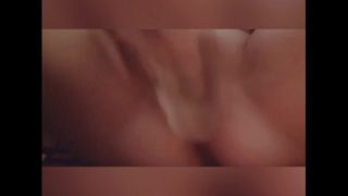 19yo fucks herself with big dick till she squirts 