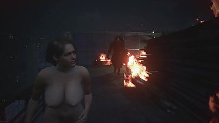 Resident Evil 3 Full Nude Playthrough Part 2 Jills Frustration with Nemisis