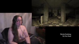 Naked with Vibrator Outlast Play Through part 3