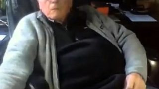 grandpa jerking off