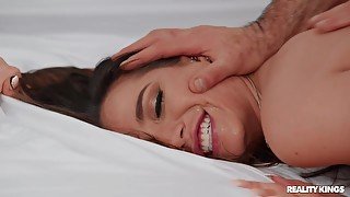 Desiree Dulce takes a rough pussy fucking from Charles Dera