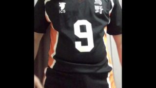 Haikyuu Kageyama Cosplay masturbation