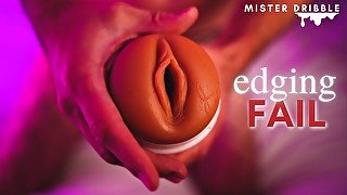 Edging FAIL ! - CUM in 2 Minutes with This Fleshlight - Janice Griffith edition ! (+ASMR Moaning)