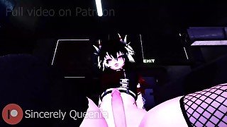 Futanari Girl ride's your juicy cock  VRChat Porn