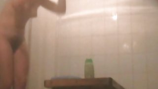 Girl in shower spy cam clip sexy bushy cunts show