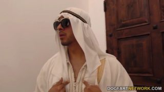 Audrey royal gets her arab pussy fucked by bbc