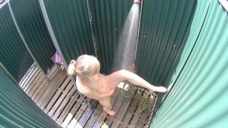 Amazing Czech Blonde in Pools Shower