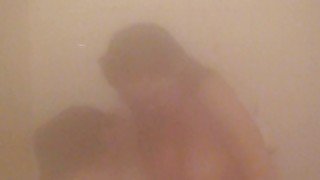 Steamy Shower Sex And Blowjob With Intense Orgasm And Cum Drinking @ Finish