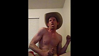 Horny Bikini Cowboy Cums Hard (2018)